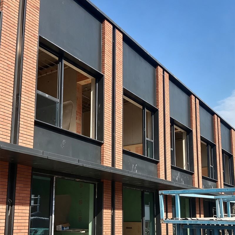 Sistem Dinding Tirai Terakota Aluminium